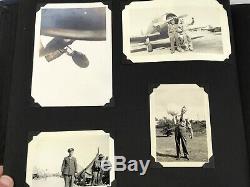 WWII US Army Air Forces Randolph Field Airman's Photo Album 109 Photos