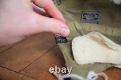 WWII US Army Air Forces Type A-9 Flight Helmet Hard Hat size Small Vintage