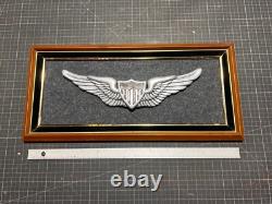 WWII US Army Aviator Wing Army Air Corps Wall Insignia 1947