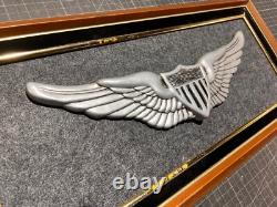 WWII US Army Aviator Wing Army Air Corps Wall Insignia 1947