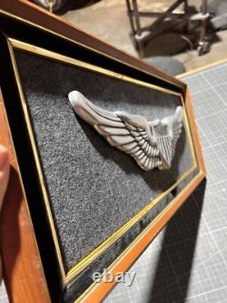 WWII US Army Aviator Wing Army Air Corps Wall Insignia 1947