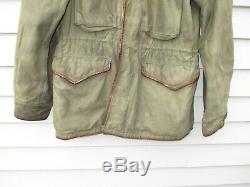 WWII US Army Field Jacket M43 Sergeant Stylized Theater Tailored Air Corps WW2