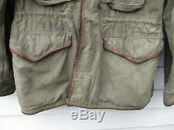 WWII US Army Field Jacket M43 Sergeant Stylized Theater Tailored Air Corps WW2