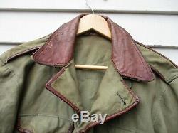 WWII US Army Field Jacket M43 Sergeant Stylized Theater Tailored Air Corps WW2