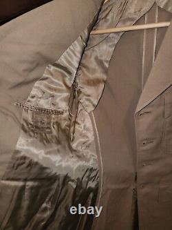 WWII US Army Khaki Officers Jacket MAAF Mediterranean Allied Air Forces