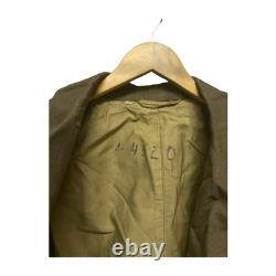 WWII US Army M1944 Ike Jacket Wool OD Field Coat Staff Sergeant 42 R Air Defense