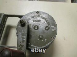 WWII US Army Military Federal Electric Co Hand Crank Air Raid Siren with Cover