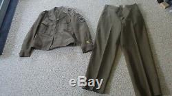 WWII US Army air corps AIRBORNE TROOP CARRIER Sergeant Enlisted Uniform