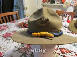 WWII US Army air corps Champaign stetson