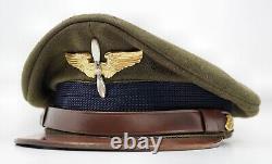 WWII US Army military uniform dress jacket visor cap Army Air Corps Cadet hat