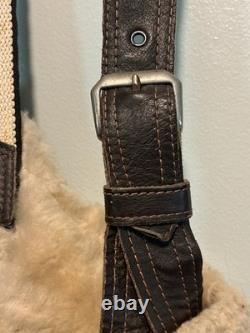 WWII US Military Army Air Force Leather Type A5 Sheepskin Flight Trousers 40R
