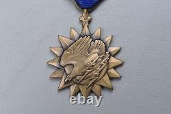 WWII U. S. ARMY AIR CORPS AIR MEDAL NAMED TO 77th DIV. OFFICER 6 LINE ENGRAVED