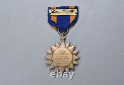 WWII U. S. ARMY AIR CORPS AIR MEDAL NAMED TO 77th DIV. OFFICER 6 LINE ENGRAVED