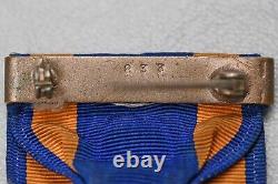 WWII U. S. ARMY AIR CORPS AIR MEDAL withWRAP BROACH NUMBERED