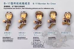WWII U. S. ARMY Air Crew Cute Version (For B-17 Bomber) 3D Printed Models Gift