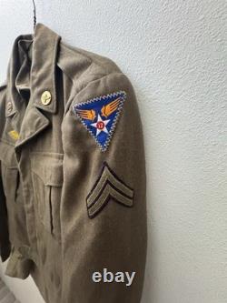WWII U. S. Army Air Corps 12th Air Force Class A Uniform