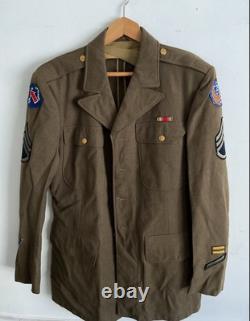 WWII U. S. Army Air Corps 20th Air Force Service Dress Jacket Sergeant