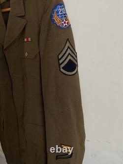 WWII U. S. Army Air Corps 20th Air Force Service Dress Jacket Sergeant