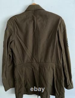 WWII U. S. Army Air Corps 20th Air Force Service Dress Jacket Sergeant