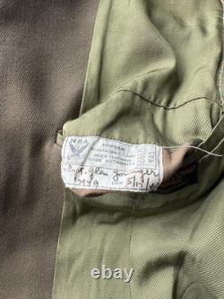 WWII U. S. Army Air Corps 5th Air Force Captain's Uniform Named with WWI Service