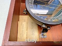 WWII U. S. Army Air Corps D-12 Aircraft Compass Bendix Aviation 1942 BOX MINT