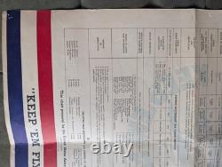 WWII U. S. Army Air Corps Keep'Em Flying Original 1941 Recruiting Poster