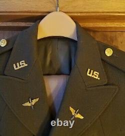 WWII U. S. Army Air Corps Pinks and Greens Pilot's Dress Uniform