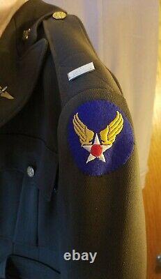 WWII U. S. Army Air Corps Pinks and Greens Pilot's Dress Uniform