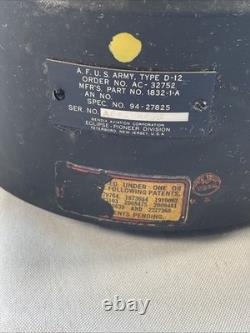 WWII U. S. Army Air Corps Type D-12 Aircraft Compass