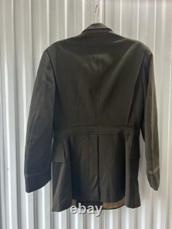 WWII U. S. Army Air Force Officer Belted Service Coat WWII U. S. Army Air Force Officer Belted Service Coat