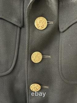 WWII U. S. Army Air Force Officer Belted Service Coat