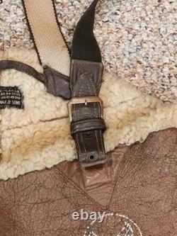 WWII U. S. Army Air Forces A-3 Shearling Flight Pants I. Spiewak & Sons Size