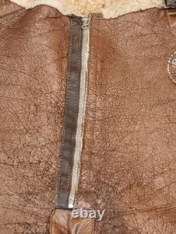 WWII U. S. Army Air Forces A-3 Shearling Flight Pants I. Spiewak & Sons Size