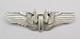 WWII U. S. Army Air Forces Aerial Gunner Wing 925 Sterling Silver Hat Pin