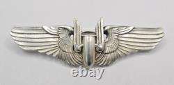 WWII U. S. Army Air Forces Aerial Gunner Wing 925 Sterling Silver Hat Pin