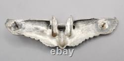 WWII U. S. Army Air Forces Aerial Gunner Wing 925 Sterling Silver Hat Pin