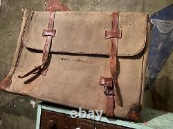 WWII U. S. Army Air Forces Flight Bag Garment Bag Suitcase Clothing Canvas