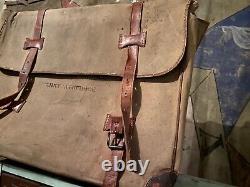 WWII U. S. Army Air Forces Flight Bag Garment Bag Suitcase Clothing Canvas