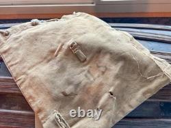WWII U. S. Army Air Forces Named to PFC E. Vaux (Jacket. Flag. Musette Bag)