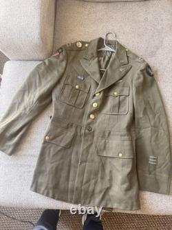WWII U. S. Army Air Forces Officer Dress Uniform Jacket with Bullion Patch