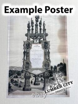 WWII U. S. Army Air Forces P-38 Lightning 1944 Production Poster Print Art