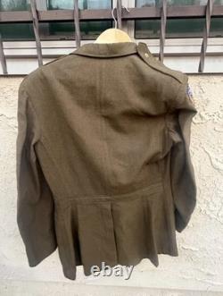 WWII U. S. Army Air Forces Sergeant Wool Service Coat 8th Air Force Patch, USAA