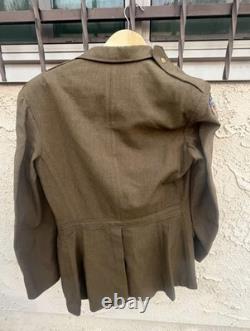WWII U. S. Army Air Forces Sergeant Wool Service Coat 8th Air Force Patch, USAA