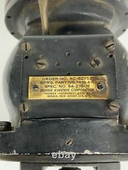 WWII U. S. Army Air corps type B-16 Aircraft compass Pioneer Instrument co