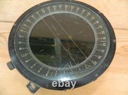 WWII U. S. Army Air corps type D-12 Aircraft compass Bendix Aviation co