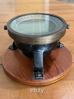 WWII U. S. Army Air corps type D-12 Aircraft compass Eclipse Pioneer B17 B24