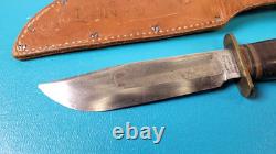 WWII U. S. Camillus Army Air Corps Commando Knife 2nd Variant + Sheath TR1413