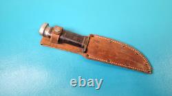 WWII U. S. Camillus Army Air Corps Commando Knife 2nd Variant + Sheath TR1413