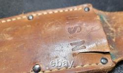 WWII U. S. Camillus Army Air Corps Commando Knife 2nd Variant + Sheath TR1413