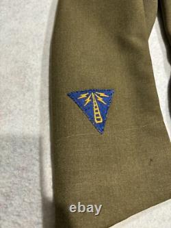 WWII Uniform Jacket Size 36R US Army Air Corps Air Force Radio Dispatch 1942